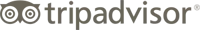It shows the Tripadvisor logo with the word “tripadvisor” in the center, ending in a simple, recognizable brand mark.